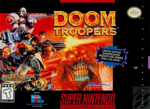 Doom Troopers - Mutant Chronicles  Snes